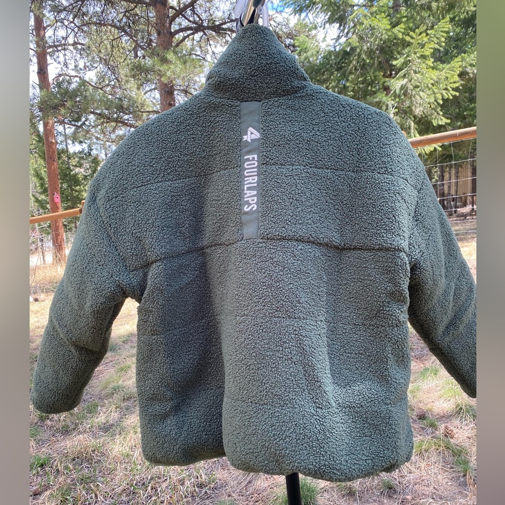 Reversible down coat - Picture 4 of 8